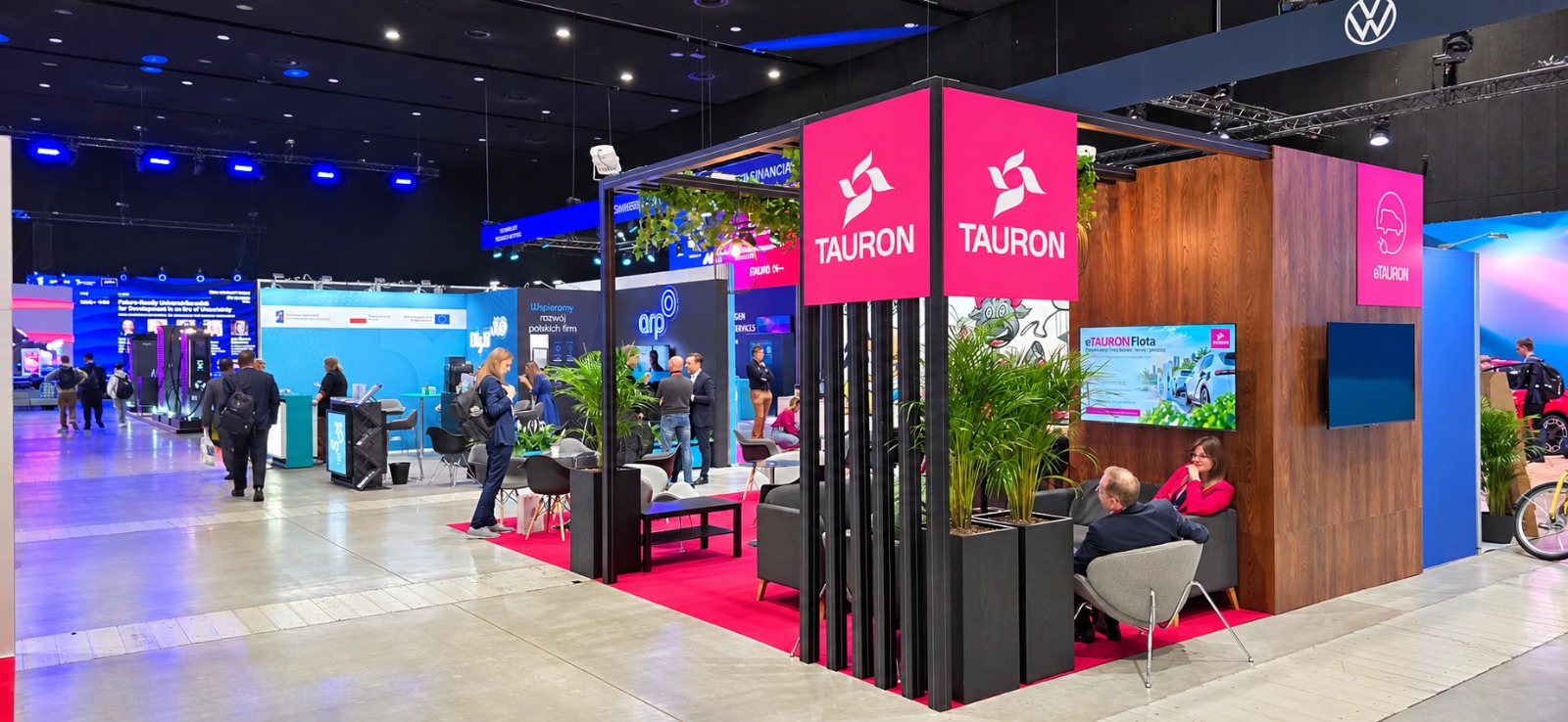 Stoisko targowe Tauron, zdjęcie 1