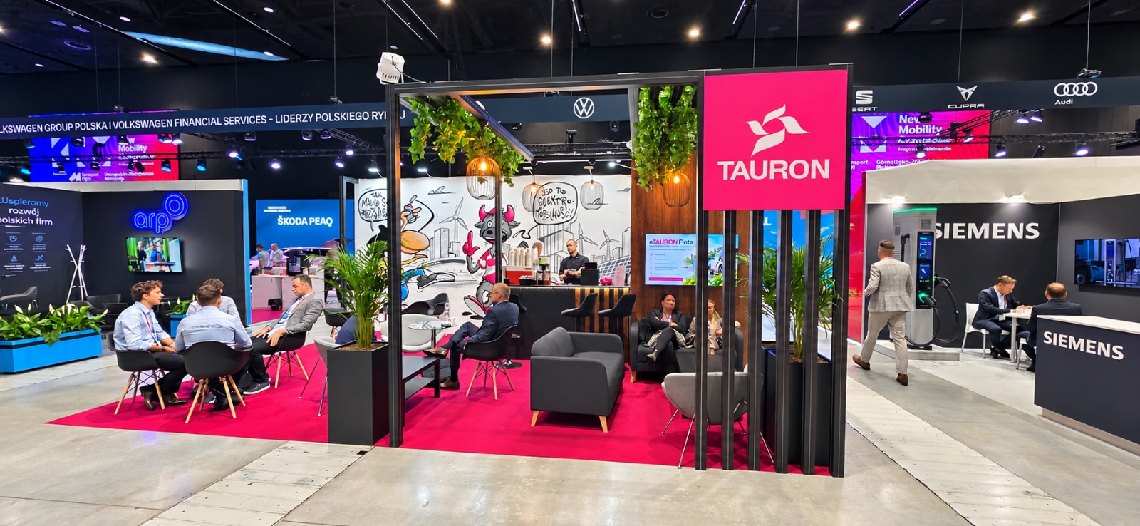 Stoisko targowe Tauron, zdjęcie 2